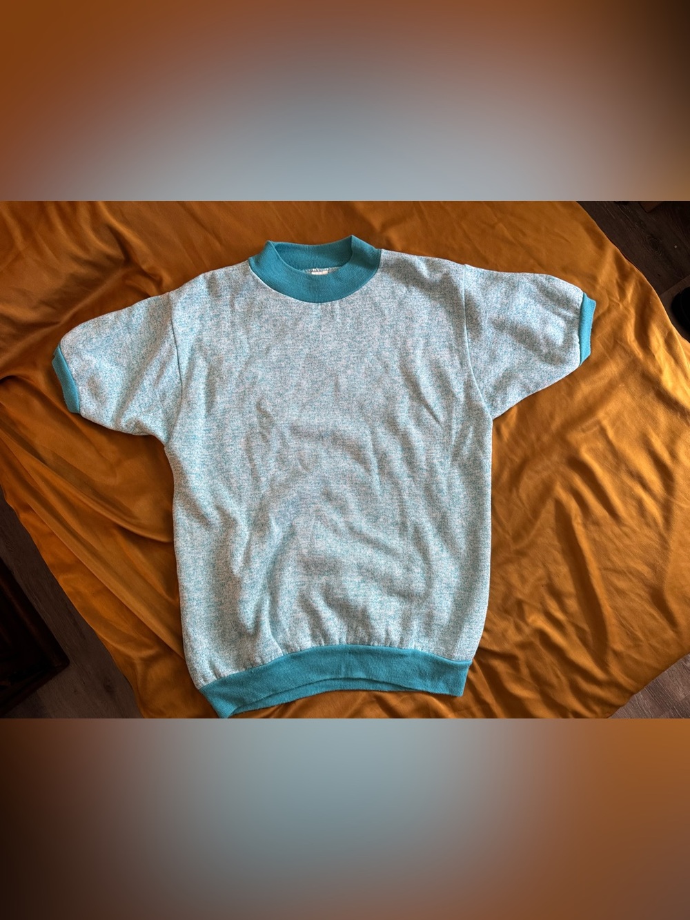 Vintage Towncraft Turquoise Crewneck Sweater